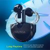 imageNautica Bluetooth Earbuds Wireless Connection 6 Hours Playtime Bluetooth 51 HandsFree Stereo Calls Fast Auto Pair IPX5 Splashproof Lightweight Transparent Design for iOS Android YellowNavy