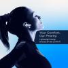 imageNautica Bluetooth Earbuds Wireless Connection 6 Hours Playtime Bluetooth 51 HandsFree Stereo Calls Fast Auto Pair IPX5 Splashproof Lightweight Transparent Design for iOS Android YellowWhite