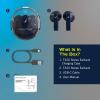 imageNautica Bluetooth Earbuds Wireless Connection 6 Hours Playtime Bluetooth 51 HandsFree Stereo Calls Fast Auto Pair IPX5 Splashproof Lightweight Transparent Design for iOS Android YellowNavy