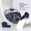 imageNautica Bluetooth Earbuds Wireless Connection 6 Hours Playtime Bluetooth 51 HandsFree Stereo Calls Fast Auto Pair IPX5 Splashproof Lightweight Transparent Design for iOS Android YellowNavy