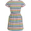 imageNautica Girls Short Sleeve Jersey Tee Dress with Elastic Cinched Waist Fun Designs ampamp ColorsGrey Stripe