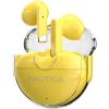 imageNautica Bluetooth Earbuds Wireless Connection 6 Hours Playtime Bluetooth 51 HandsFree Stereo Calls Fast Auto Pair IPX5 Splashproof Lightweight Transparent Design for iOS Android YellowYellow