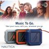 imageNautica Bluetooth Portable Speaker Waterproof Wireless Speaker Outdoor Speaker Bluetooth Patio Speakers Loud Sound Clear Audio USB Drive 15Hour Playtime BlackGreen