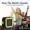 imageNautica Bluetooth Portable Speaker Waterproof Wireless Speaker Outdoor Speaker Bluetooth Patio Speakers Loud Sound Clear Audio USB Drive 15Hour Playtime BlackGreen