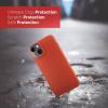 imageNautica Matte iPhone 14 Plus Case Ultimate Drop Protection Scratch Protection Soft Touch Thin Design Fashionable Matte Finish Phone Case for iPhone 14 Plus CantaloupeRed