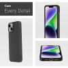 imageNautica Matte iPhone 14 Plus Case Ultimate Drop Protection Scratch Protection Soft Touch Thin Design Fashionable Matte Finish Phone Case for iPhone 14 Plus CantaloupeBlack