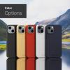 imageNautica Matte iPhone 14 Plus Case Ultimate Drop Protection Scratch Protection Soft Touch Thin Design Fashionable Matte Finish Phone Case for iPhone 14 Plus CantaloupeBlack