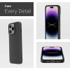 imageNautica Matte iPhone 14 Pro Max Case Ultimate Drop Protection Scratch Protection Soft Touch Thin Design Fashionable Matte Finish Phone Case for iPhone 14 Pro Max NavyBlack