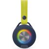 imageNautica Portable Bluetooth Speaker Wireless TWS Pairing IPX5 Splashproof Dynamic Led Lights Bluetooth 51 Carrying Strap Advanced Sound for Home Outdoor Navy  YellowNavy  Yellow