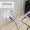 imageNautica USBA Dual Port Wall Charger 2X USBA Port 105 Output Dual Port Quick Charger Compatible with Smartphones Tablets Powerbanks WhiteWhite