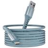 imageNautica Lightning to USBA Cable Fast Charge Support 12W Output Power Durable Braided Cable 4 ft Compatible with iPhone iPad iPod GreenBlue