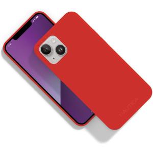 imageNautica Matte iPhone 14 Plus Case Ultimate Drop Protection Scratch Protection Soft Touch Thin Design Fashionable Matte Finish Phone Case for iPhone 14 Plus CantaloupeRed