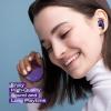 imageNautica Bluetooth Earbuds Superior Wireless Connection 16 Hours Playtime Bluetooth 53 HandsFree Stereo Calls Lightweight Design for iOS Android PurplePurple