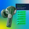 imageNautica Bluetooth Earbuds Wireless Earbuds 16 Hours Playtime ENC for NoiseFree Calls 4 Mics Bluetooth 53 Smart Touch Control IPX5 Splashproof Lightweight Design for iOS Android GreenGreen