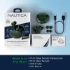 imageNautica Bluetooth Earbuds Wireless Earbuds 16 Hours Playtime ENC for NoiseFree Calls 4 Mics Bluetooth 53 Smart Touch Control IPX5 Splashproof Lightweight Design for iOS Android GreenGreen
