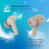imageNautica Bluetooth Earbuds Wireless Earbuds 16 Hours Playtime ENC for NoiseFree Calls 4 Mics Bluetooth 53 Smart Touch Control IPX5 Splashproof Lightweight Design for iOS Android GreenLatte
