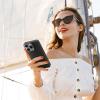 imageNautica Matte Case Compatible with iPhone 14 Pro Ultimate Drop Protection Scratch Protection Soft Touch Thin Design Fashionable Matte Finish Phone Case for iPhone 14 Pro NavyBlack