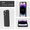 imageNautica Matte Case Compatible with iPhone 14 Pro Ultimate Drop Protection Scratch Protection Soft Touch Thin Design Fashionable Matte Finish Phone Case for iPhone 14 Pro NavyBlack
