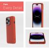 imageNautica Matte Case Compatible with iPhone 14 Pro Ultimate Drop Protection Scratch Protection Soft Touch Thin Design Fashionable Matte Finish Phone Case for iPhone 14 Pro NavyRed
