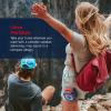 imageNautica Portable Bluetooth Speaker Wireless IPX5 Splashproof Integrated Phone Holder 15 Hours Playtime Dynamic Led Lights TWS Pairing Pure Bass for Home Outdoor Black  OrangeNavy  Red