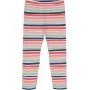 imageNautica Girls Leggings Full Length Pullon Stretch Pants with Elastic Waistband ampamp Logo DetailMulti Eggnog