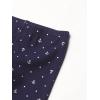 imageNautica Girls Leggings Full Length Pullon Stretch Pants with Elastic Waistband ampamp Logo DetailNavy Printed