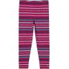 imageNautica Girls Leggings Full Length Pullon Stretch Pants with Elastic Waistband ampamp Logo DetailRasberry Stripes