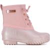 imageNautica Kids Boys ampamp Girls Duck Boots Kids Waterproof Rain Snow Boots Insulated Winter Boots ToddlerLittleBig KidBlush Pearltruett