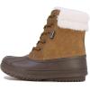 imageNautica Kids Boys ampamp Girls Duck Boots Kids Waterproof Rain Snow Boots Insulated Winter Boots ToddlerLittleBig KidBrown Tan Creamdanube