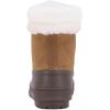 imageNautica Kids Boys ampamp Girls Duck Boots Kids Waterproof Rain Snow Boots Insulated Winter Boots ToddlerLittleBig KidBrown Tan Creamdanube