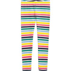 imageNautica Girls Leggings Full Length Pullon Stretch Pants with Elastic Waistband ampamp Logo DetailEggnog Multi