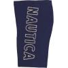 imageNautica Girls Active Bike Shorts Soft ampamp Stretchy Spandex with Flat Waistband ampamp Logo DesignPeacoat Heart