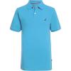 imageNautica Boys Short Sleeve Anchor PoloBlue Atoll Heather
