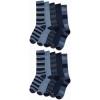 imageNautica Mens Crew Dress Socks  10 Pack LightCushion Crew Length Work Socks for Men  Classic Breathable Mens SocksAssorted