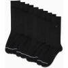 imageNautica Mens Dress Socks  10 Pack Classic Patterned Comfort Fit Casual Socks  Crew Socks for Men Sizes 6125Black Flat Knit