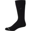imageNautica Mens Dress Socks  10 Pack Classic Patterned Comfort Fit Casual Socks  Crew Socks for Men Sizes 6125Black Wide Rib