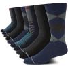 Blue/Black Argyle