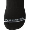imageNautica Mens Crew Socks  5 Pack Performance Cushion Comfort Crew Socks  Athletic Socks for Men 6125Black