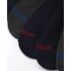 imageNautica Mens Crew Socks  5 Pack Performance Cushion Comfort Crew Socks  Athletic Socks for Men 6125BlueGrey