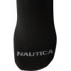 imageNautica Mens Crew Socks  5 Pack Performance Cushion Comfort Crew Socks  Athletic Socks for Men 6125Pure Black