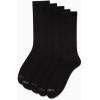 imageNautica Mens Crew Socks  5 Pack Performance Cushion Comfort Crew Socks  Athletic Socks for Men 6125Pure Black