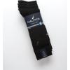 imageNautica Mens Dress Socks  5 Pack Stretch Comfort Crew Socks with Stay Up Cuffs and Reinforced Seams Shoe Size 6125All Black