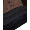 imageNautica Mens Dress Socks  5 Pack Stretch Comfort Crew Socks with Stay Up Cuffs and Reinforced Seams Shoe Size 6125BrownGrey Assorted