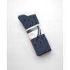 imageNautica Mens Dress Socks  5 Pack Stretch Comfort Crew Socks with Stay Up Cuffs and Reinforced Seams Shoe Size 6125Medium Denim Assorted