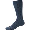 imageNautica Mens Dress Socks  5 Pack Stretch Comfort Crew Socks with Stay Up Cuffs and Reinforced Seams Shoe Size 6125Medium Denim Assorted