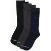 imageNautica Mens Dress Socks  5 Pack Stretch Comfort Crew Socks with Stay Up Cuffs and Reinforced Seams Shoe Size 6125Navy Assortment