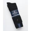 imageNautica Mens Dress Socks  5 Pack Stretch Comfort Stay Up Cuff Crew Socks for Men with Reinforced Seams Shoe Size 6125Black Mini Rib