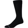 imageNautica Mens Dress Socks  5 Pack Stretch Comfort Stay Up Cuff Crew Socks for Men with Reinforced Seams Shoe Size 6125Black Mini Rib