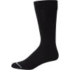 imageNautica Mens Dress Socks  5 Pack Stretch Comfort Stay Up Cuff Crew Socks for Men with Reinforced Seams Shoe Size 6125Black Wide Rib