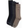 imageNautica Mens Dress Socks  5 Pack Stretch Comfort Stay Up Cuff Crew Socks for Men with Reinforced Seams Shoe Size 6125Brown Heather Assorted
